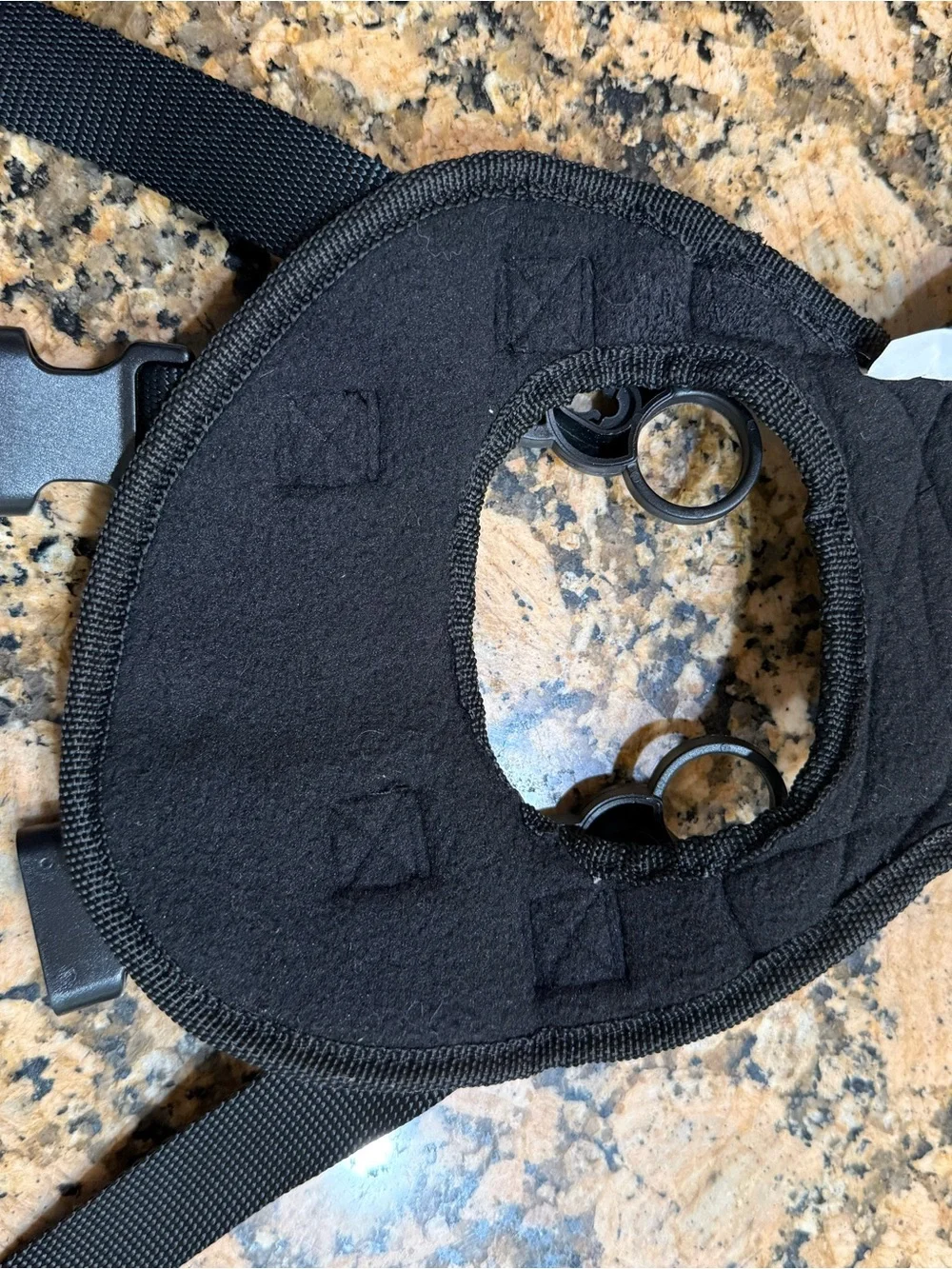 Walkin’ Lift Dog XS Harness adjustable black nylon